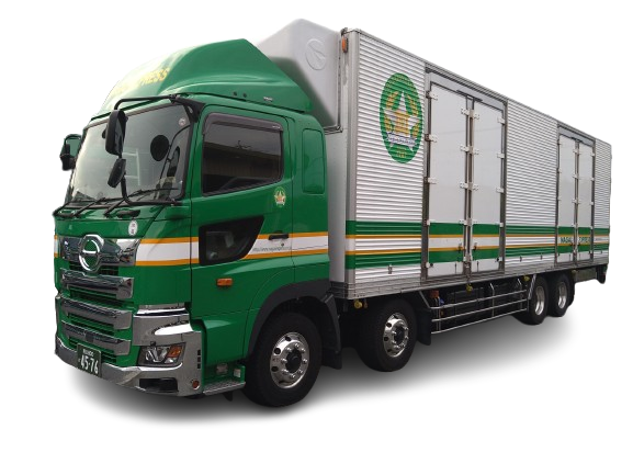 増トン冷凍冷蔵箱車(花卉輸送用) | 貨物輸送、大型倉庫のご相談は永井